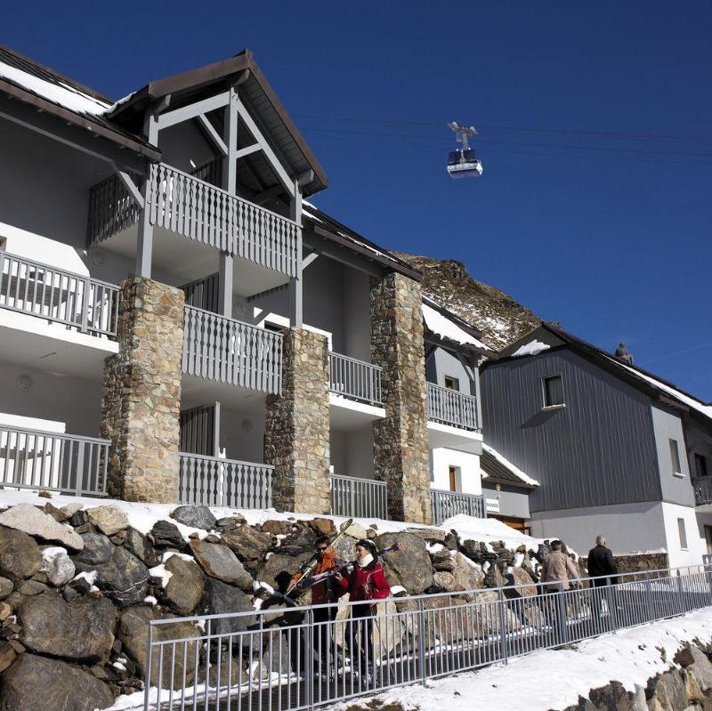 Pierre & Vacances Residence Le Montana La Mongie Bagian luar foto