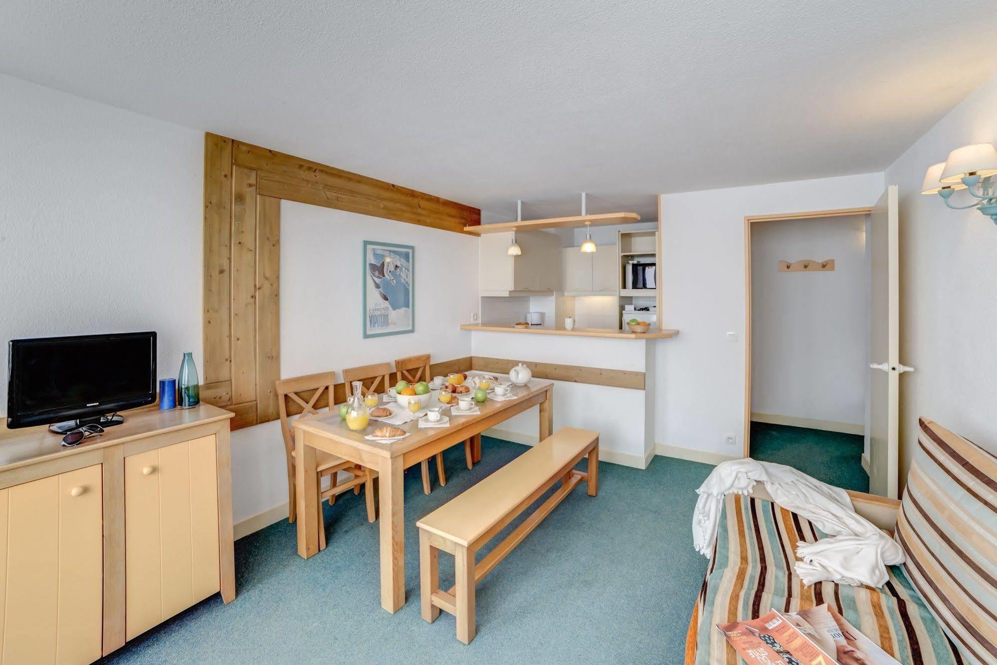 Pierre & Vacances Residence Le Montana La Mongie Bagian luar foto