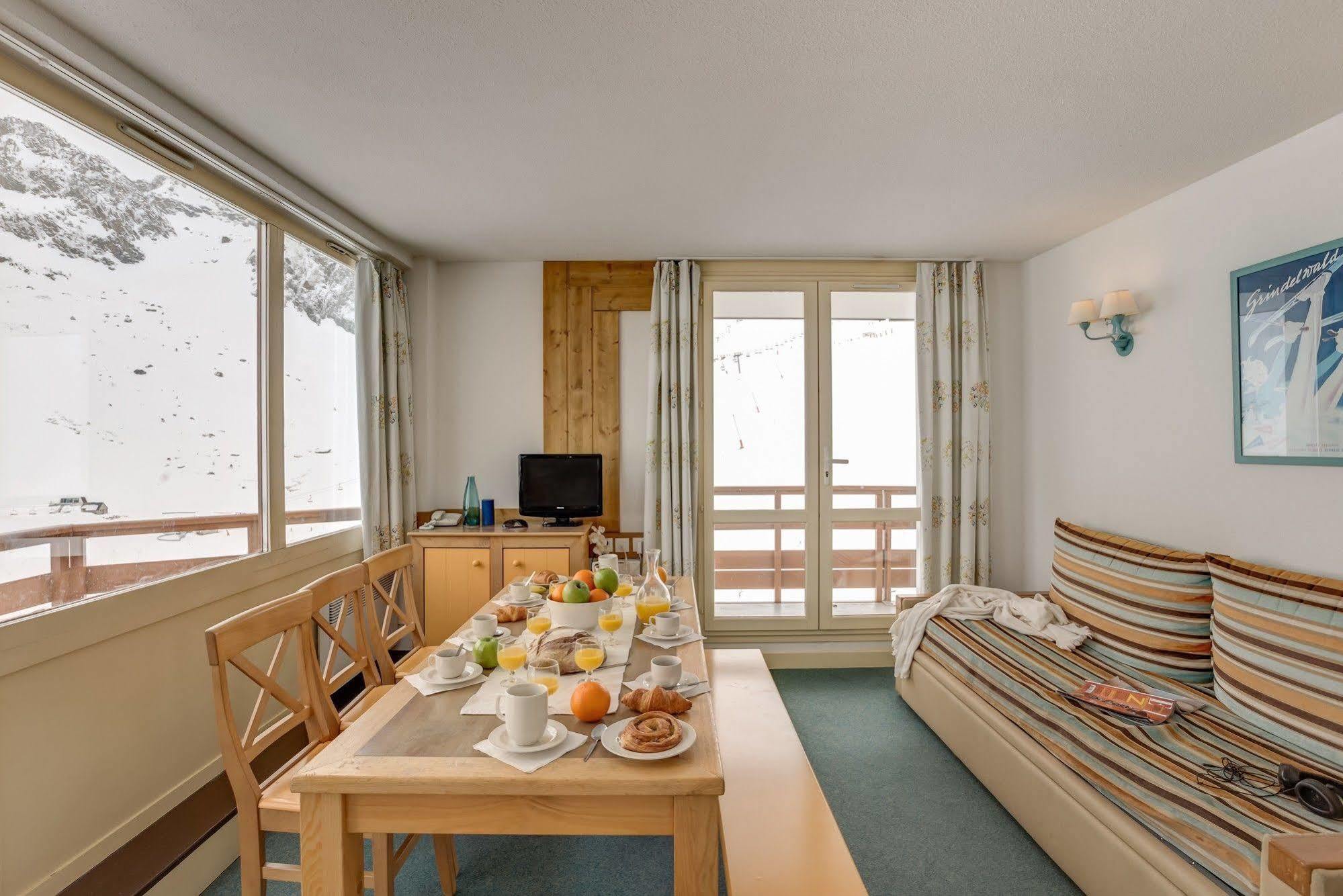 Pierre & Vacances Residence Le Montana La Mongie Bagian luar foto